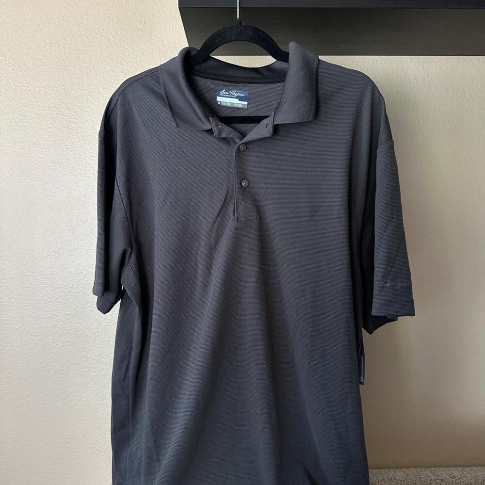 Hogan Men's Black and Grey Polo-shirts